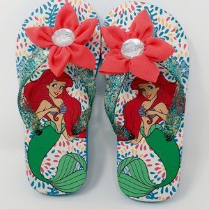 Disney Princess Little Mermaid Ariel Flip Flops